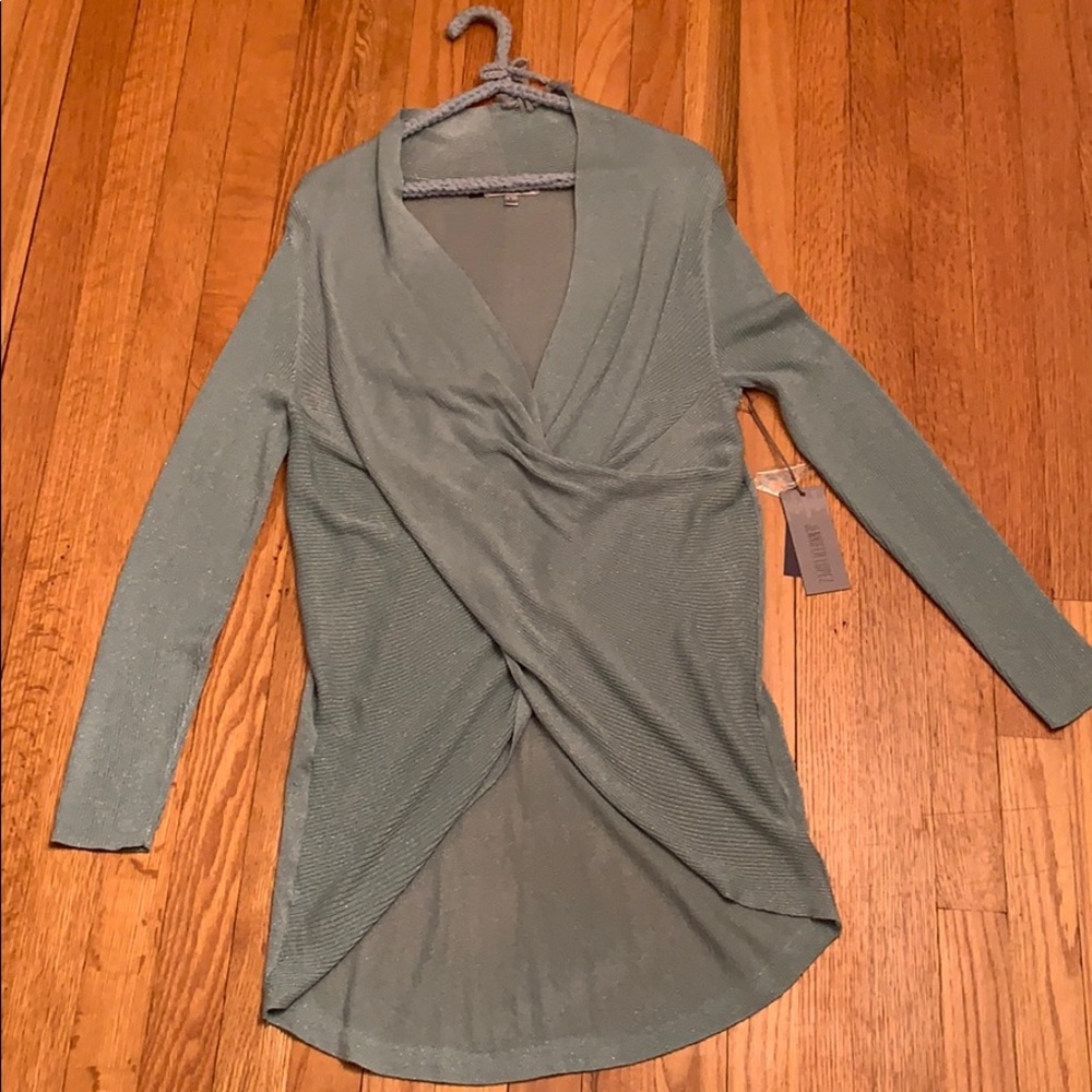 JLo Crisscross Sweater